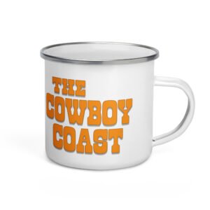 The Cowboy Coast Enamel Mug